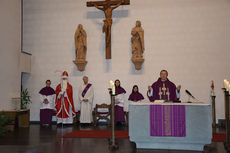 Der heilige Nikolaus in "Heilig Kreuz" Zierenberg